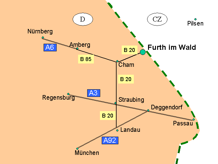 bersicht Anfahrt